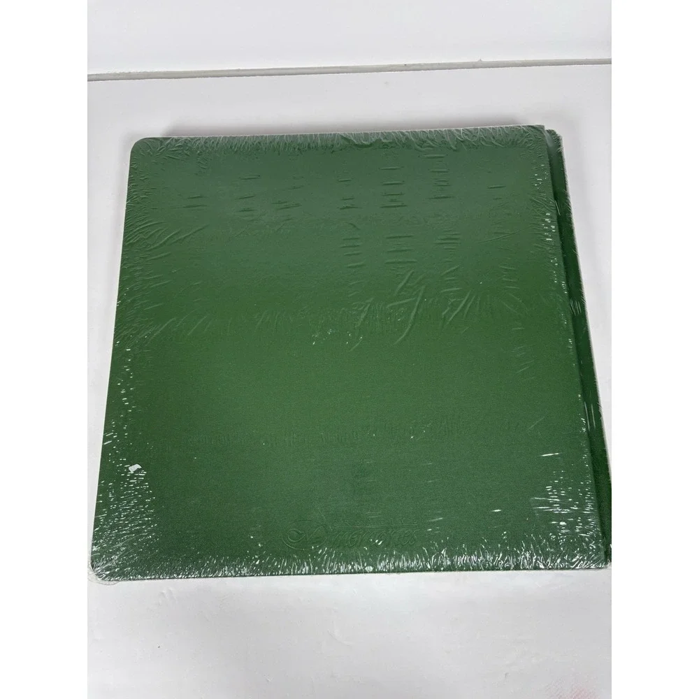 Creative Memories 12x12 Flex Hinge Scrapbook Album Cover Green Sealed No Pages